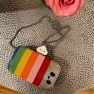 Alice and Olivia x Friends With You Clutch